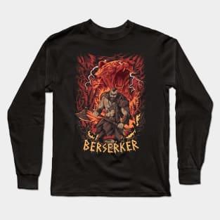 Viking Berserker Pagan Norse Bear Warrior Long Sleeve T-Shirt